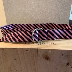 Silk tie belt
